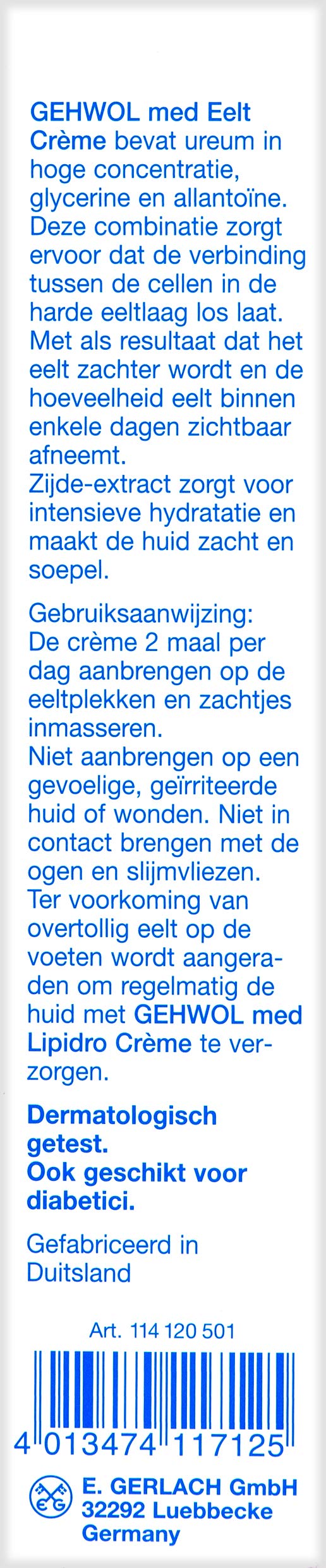 Gehwol Med Callus Cream, 75 milliliters ๐ All In One Marketplace Canada