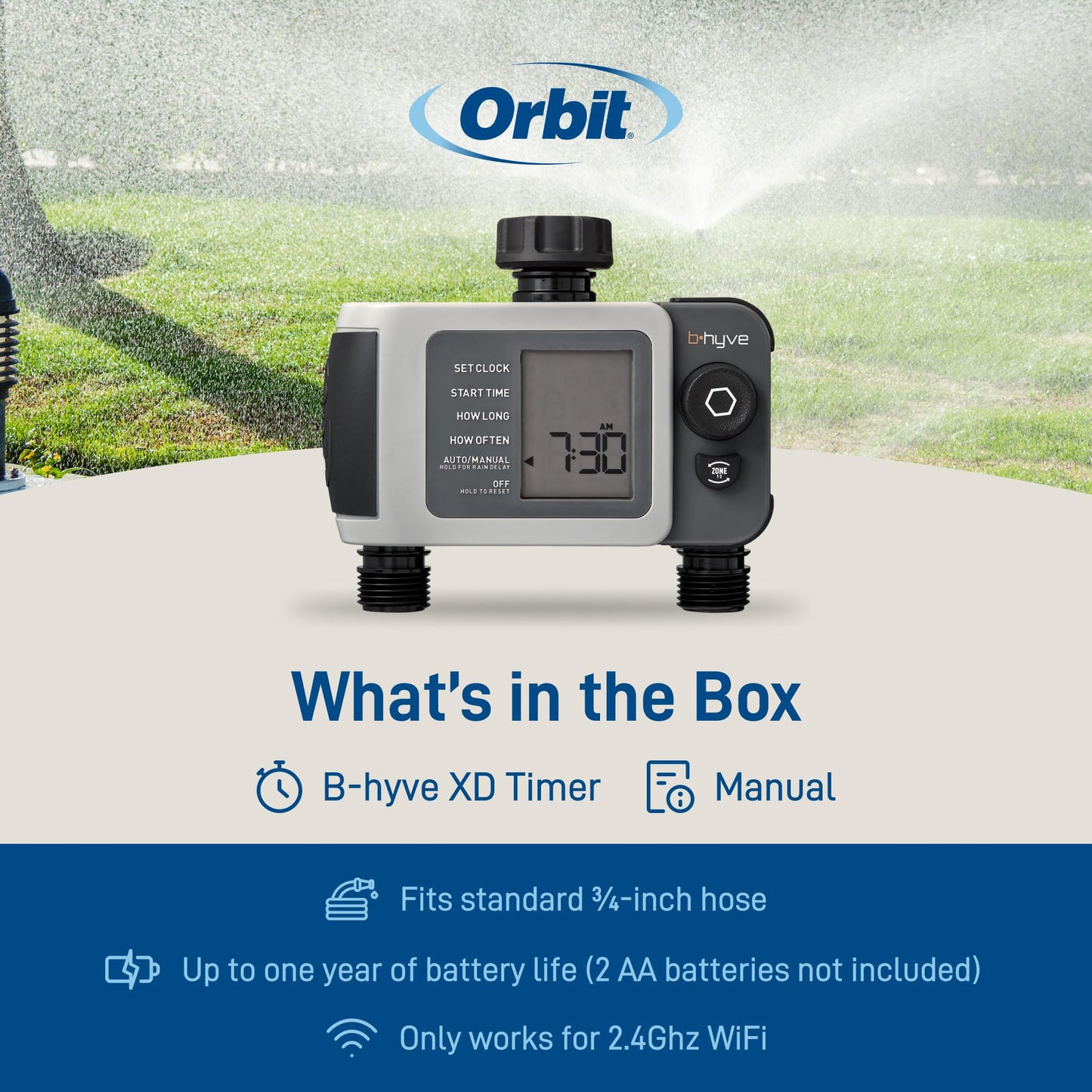 Orbit 24632 B-hyve XD 2-Port Smart Hose Watering Timer ๐ All In One Marketplace Canada
