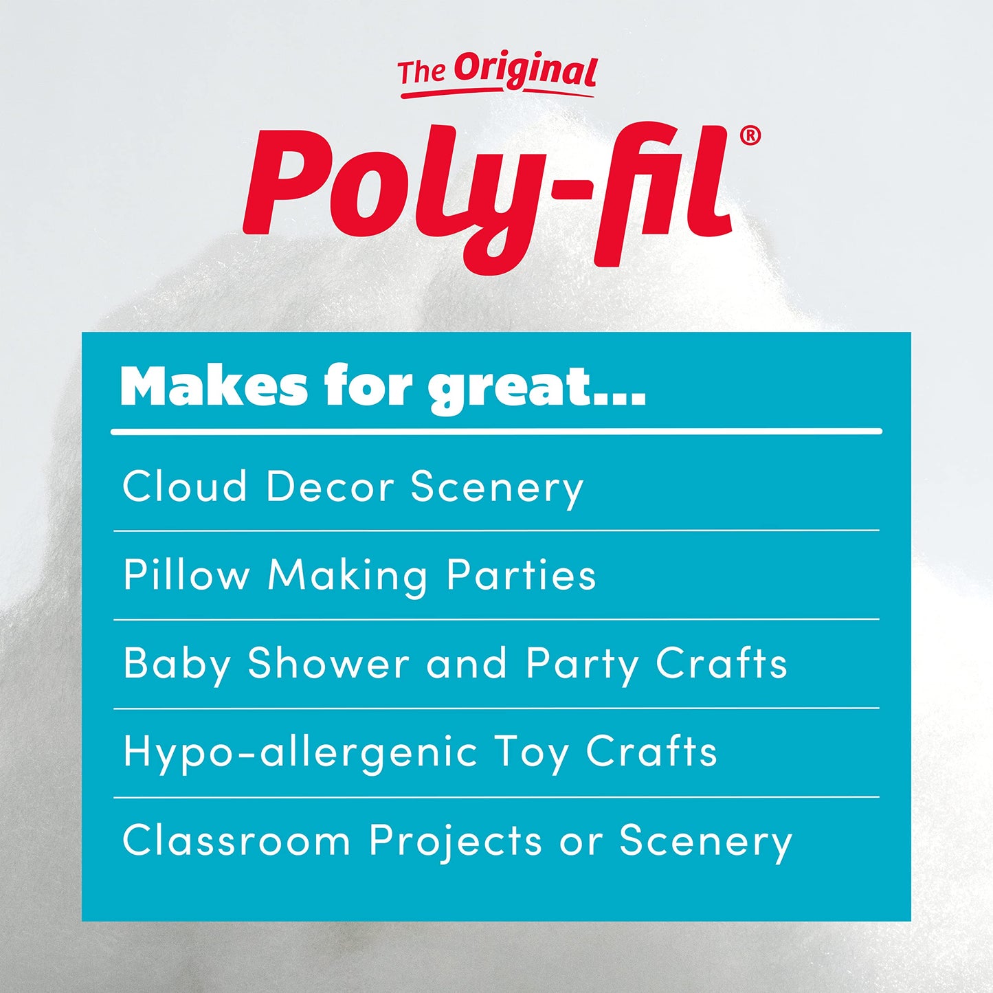 Poly-Fil PF-32 Premium Fiber Fill 32 Ounce Bag, ๐ All In One Marketplace Canada