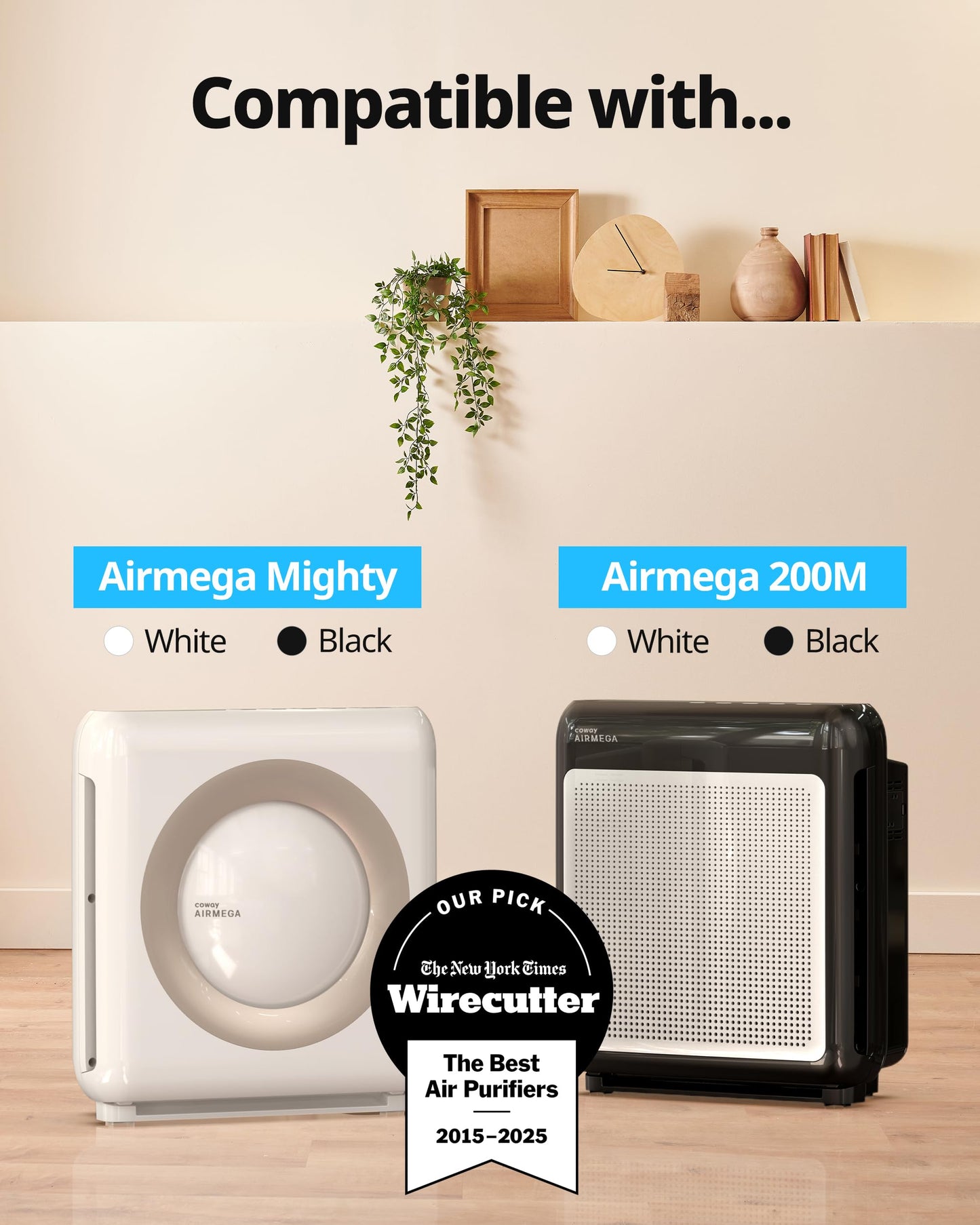 COWAY Airmega AP-1512HH & 200M Filter Replacement Set, HEPA Filter and Allergen Filter, AP-1512HH-FP Allergen 🍁 All In One Marketplace Canada