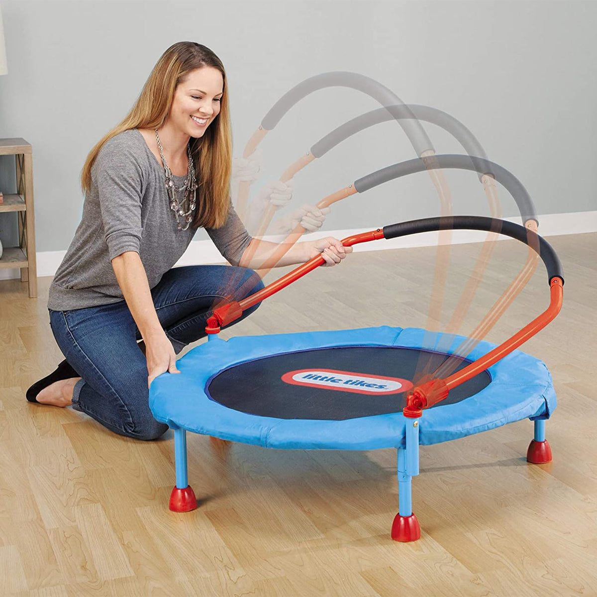 Little Tikes Easy Store 3' Trampoline, 36.00 L x 36.00 W x 33.50 H Inches ๐ All In One Marketplace Canada