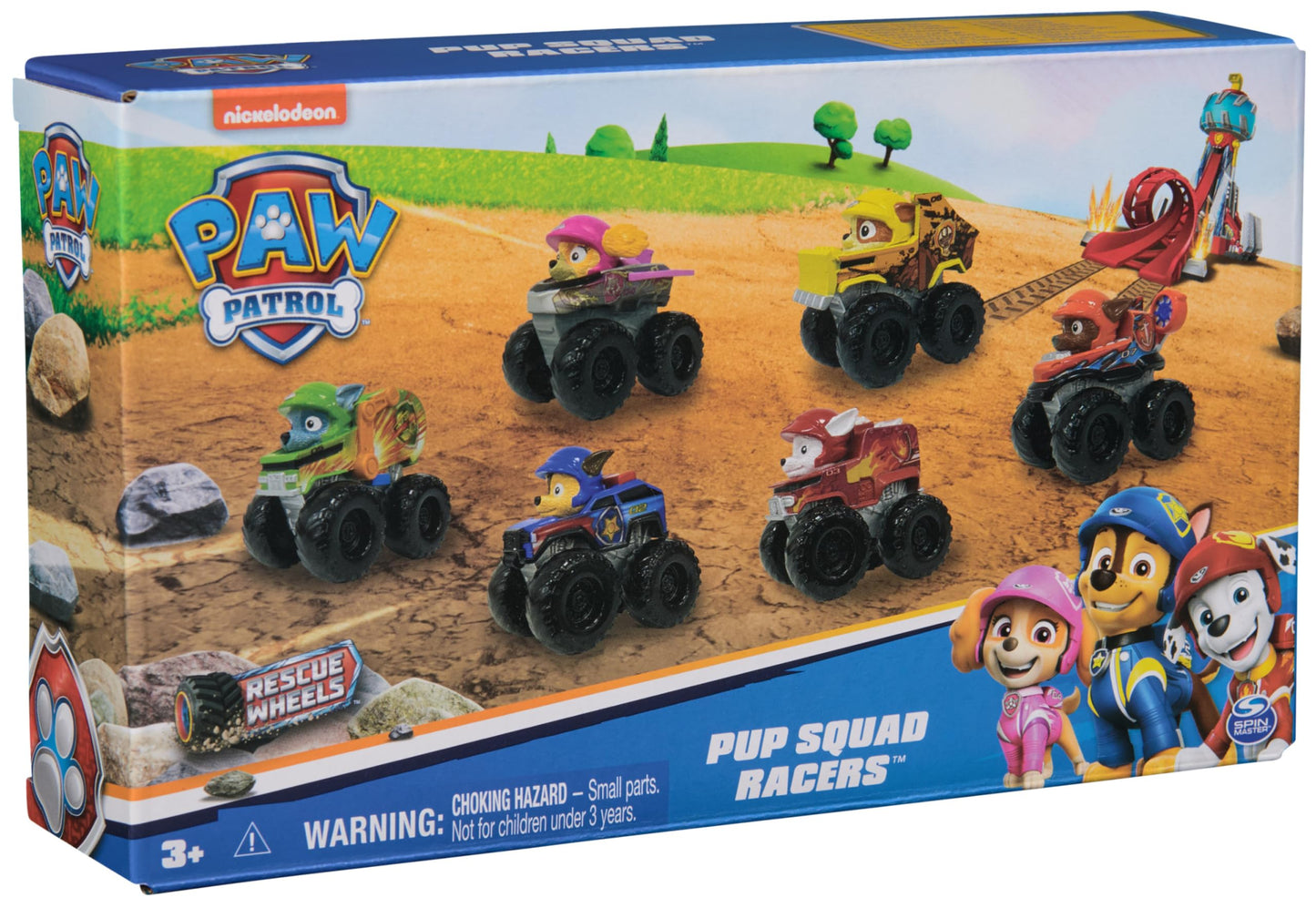 PAW Patrol: Rescue Wheels, 6-Piece Pup Squad Racers, Toy Cars Gift Set, Kids Toys for Boys & Girls Ages 3 and Up ๐ All In One Marketplace Canada