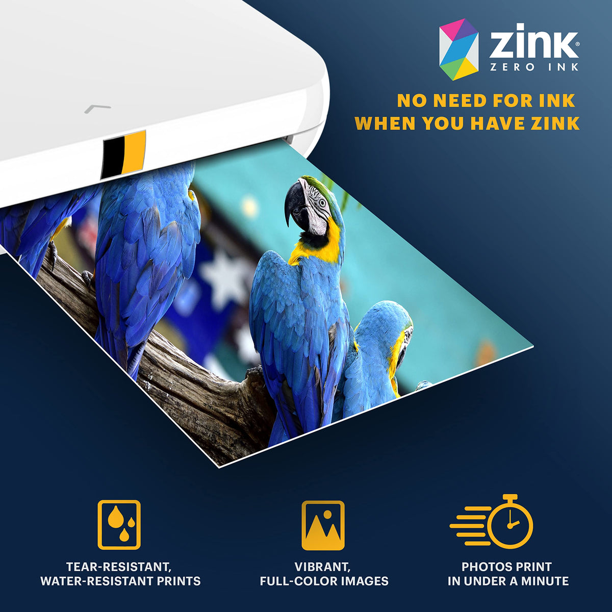Kodak Zink Photo Paper 2x3 Inches (100 Sheets) Compatible with Kodak Step, Step Slim, Printomatic, Printomatic+, Smile+, Step Touch ๐ All In One Marketplace Canada