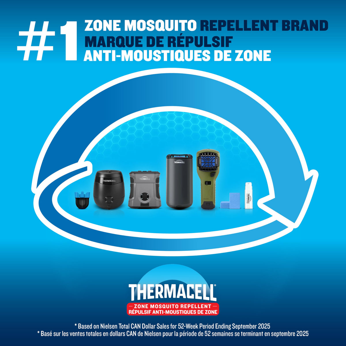 Thermacell Mosquito Rechargeable Repeller Refills; 72 Hours; Compatible with Thermacell E-Series & Radius Only; 20 Foot (6 m) Mosquito Repellent Zone; Deet Free Bug Spray Alternative; Scent Free … 🍁 All In One Marketplace Canada
