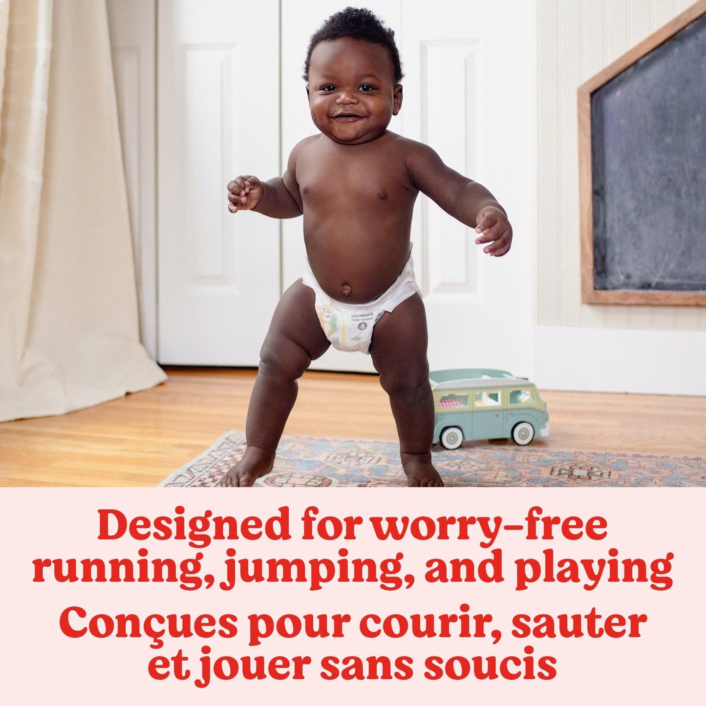 Huggies Size 5 Diapers, Little Movers Baby Diapers, Size 5 (27+ lbs), 58 Count ๐ All In One Marketplace Canada