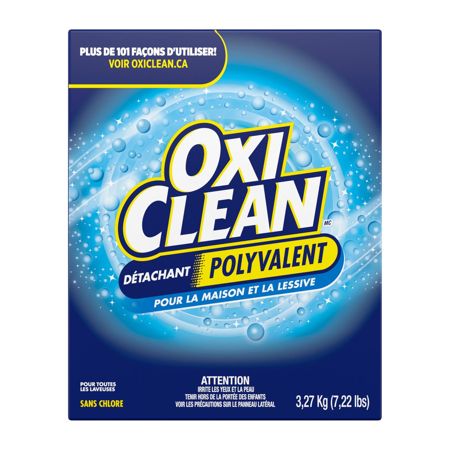 OxiClean Versatile Stain Remover Powder for Household, Laundry, Carpet, and Upholstery - Colour Safe, Chlorine Bleach Free, 3.27 kg ๐ All In One Marketplace Canada