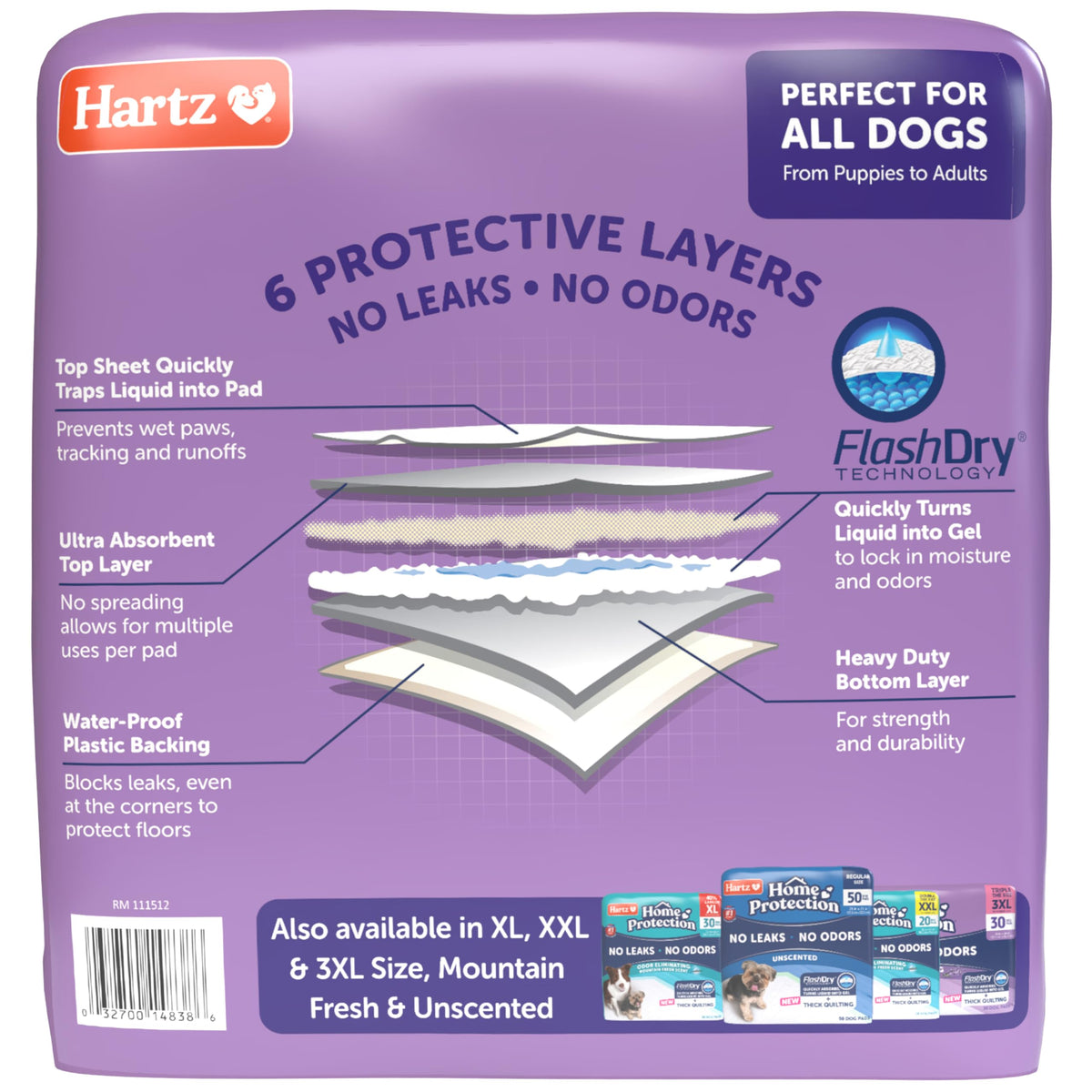Hartz Home Pro Odor Eliminating Dog Pads, 50-Count ๐ All In One Marketplace Canada