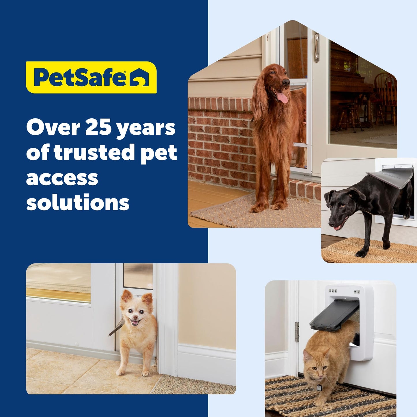 PetSafe Interior 2-Way Locking Cat Door - Indoor Pet Flap - Hides Litterbox or Food - DIY Installation ๐ All In One Marketplace Canada