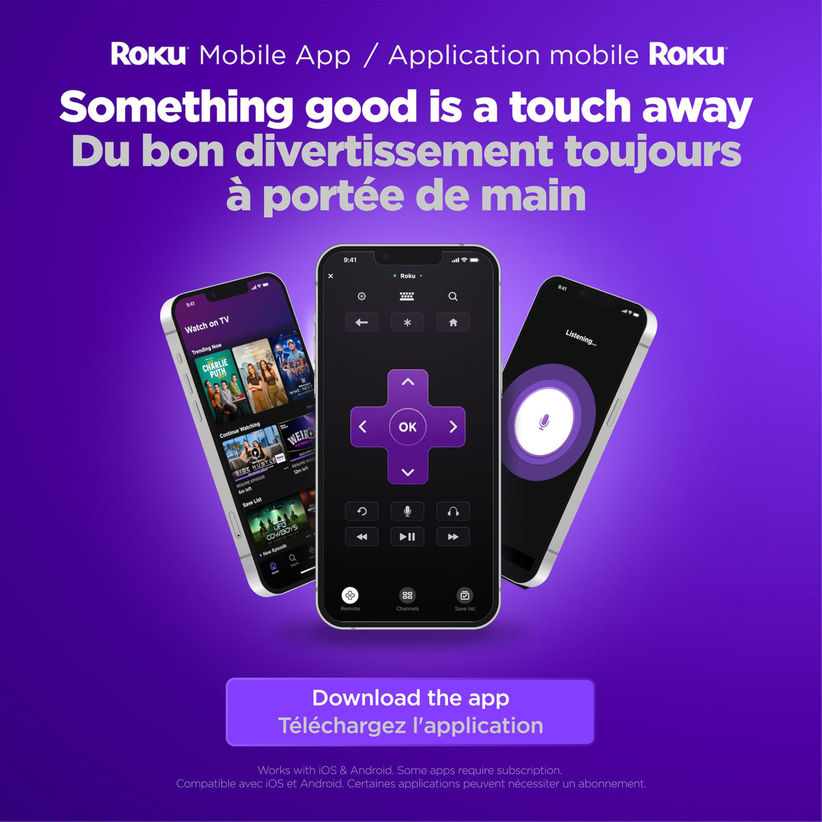 Roku® Streaming Stick™ Plus 2025 – 4K and HDR Roku Streaming Device for TV with Voice Remote – Free and Live TV 🍁 All In One Marketplace Canada
