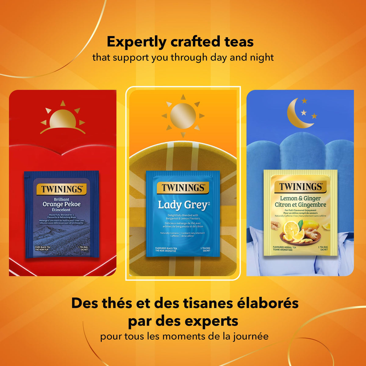 Twinings Lady Grey Individually Wrapped Teabags, Caffeinated, Refreshing Citrus Tea, 20 Count (Pack of 6), Enjoy Hot or Iced ๐ All In One Marketplace Canada