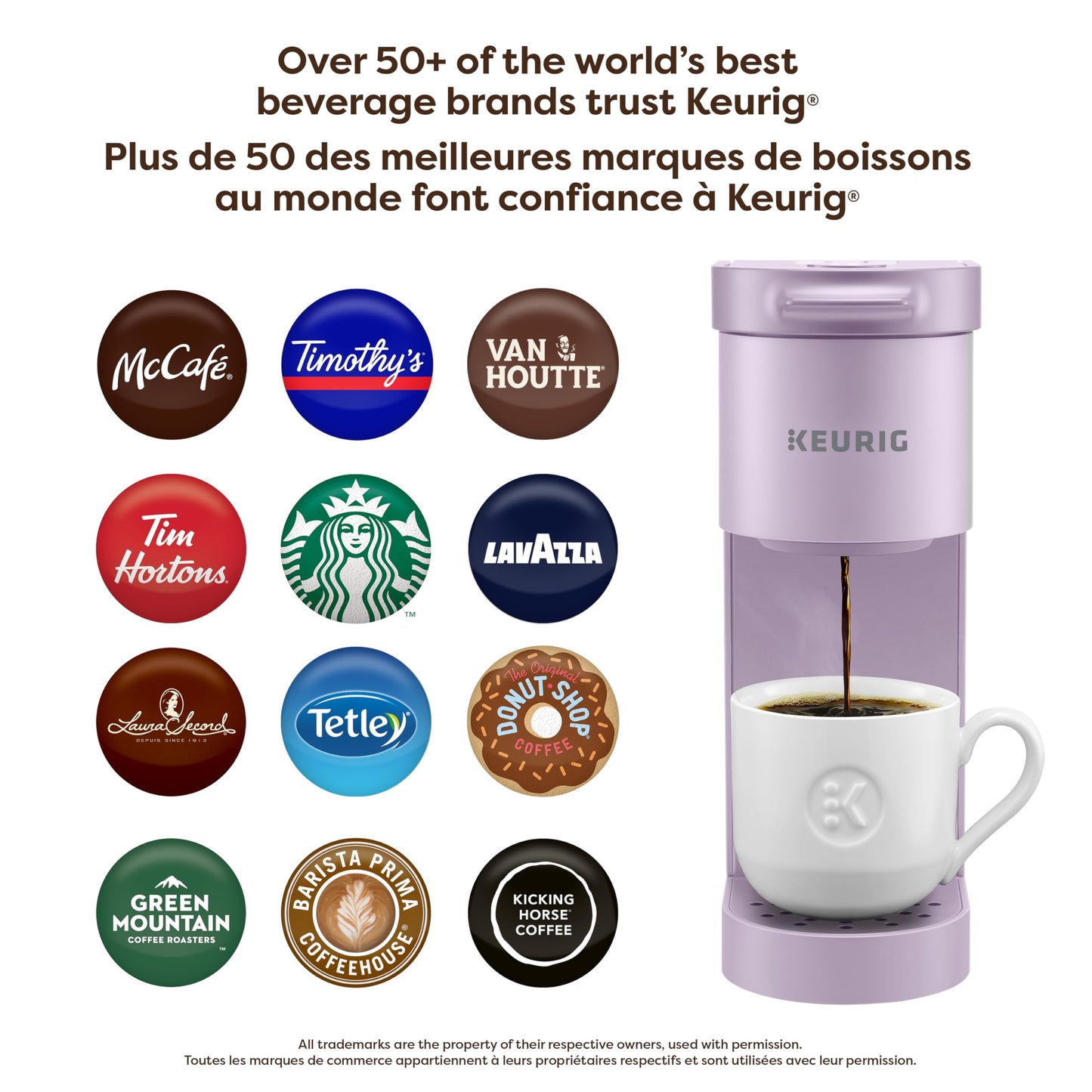 Keurig K-Mini Go Single Serve K-Cup Pod Coffee Maker, Violet ๐ All In One Marketplace Canada