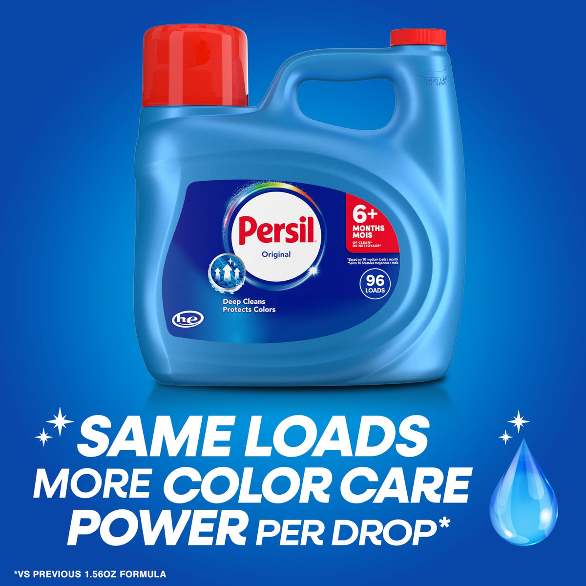 Persil Original Liquid Laundry Detergent, 3.72L/96 Loads, Colour Protection š All In One Marketplace Canada