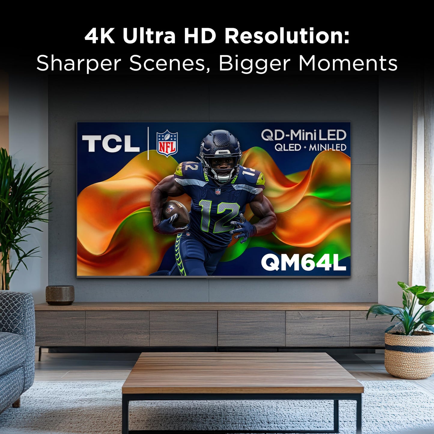 TCL 55-Inch QM64L Series QLED 4K Smart QD-Mini LED TV with Fire TV (2026 Model) New Halo Control System, LD500 Precise Dimming Series, High Contrast HVA Panel, 144Hz Native Panel Refresh Rate ๐ All In One Marketplace Canada