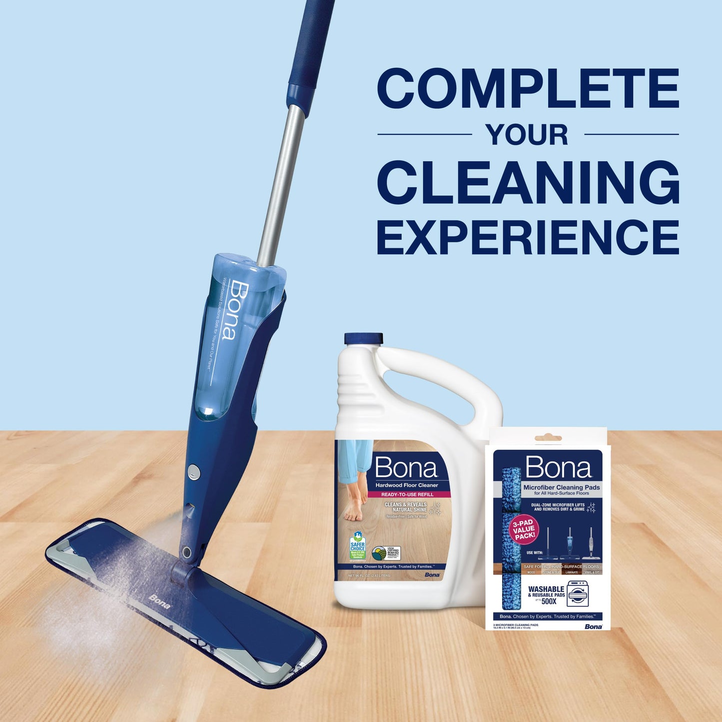 Bona Refill Hardwood Floor Cleaner, Refill-128, 128 Fl Oz ๐ All In One Marketplace Canada