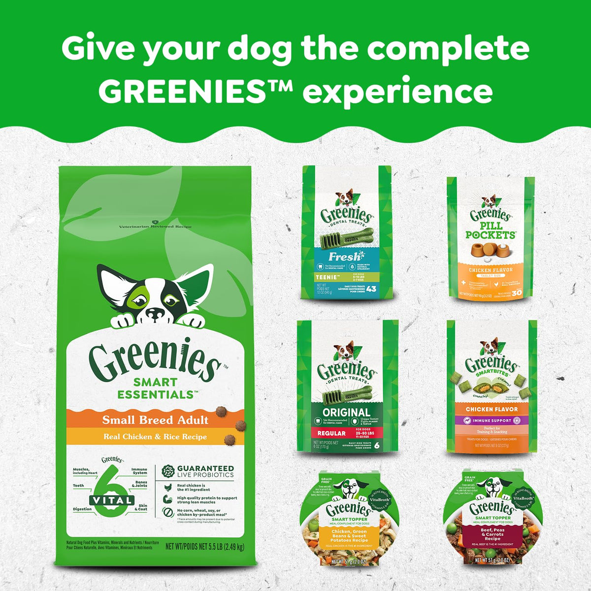 Greenies Adult Dog Treats, 1.02kg ๐ All In One Marketplace Canada