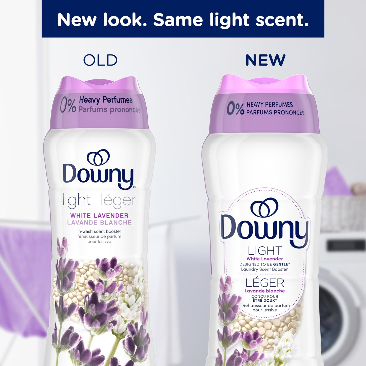 Downy Light Laundry Scent Booster Beads for Washer, White Lavender, with No Heavy Perfumes, 680 g ๐ All In One Marketplace Canada