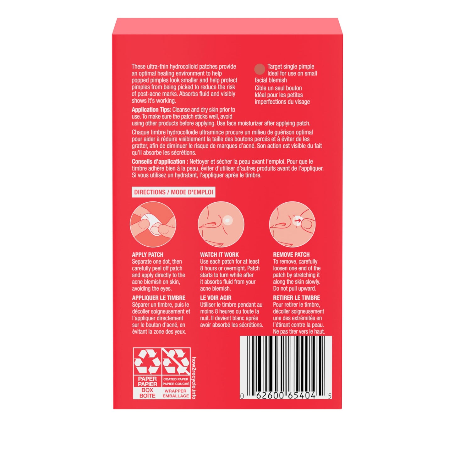 Neutrogena Stubborn Acne Blemish Pimple Patches, Hydrocolloid, 2x24 Pack 🍁 All In One Marketplace Canada