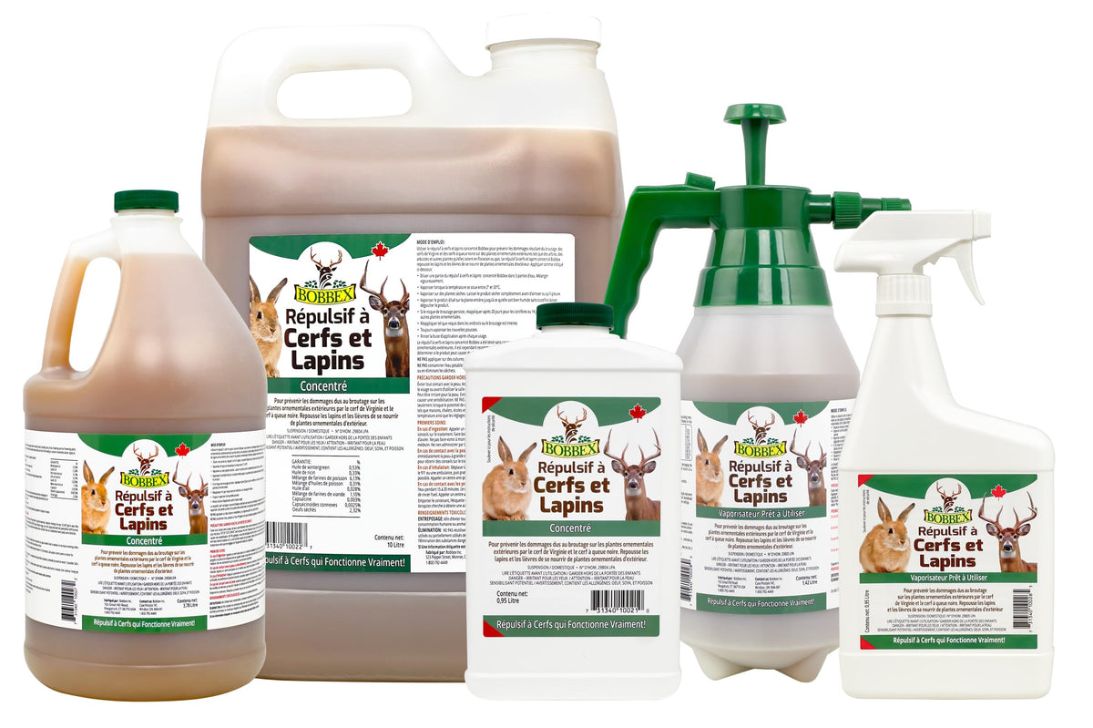 Bobbex Deer & Rabbit Repellent Ready to Use 1.42 Liter ๐ All In One Marketplace Canada