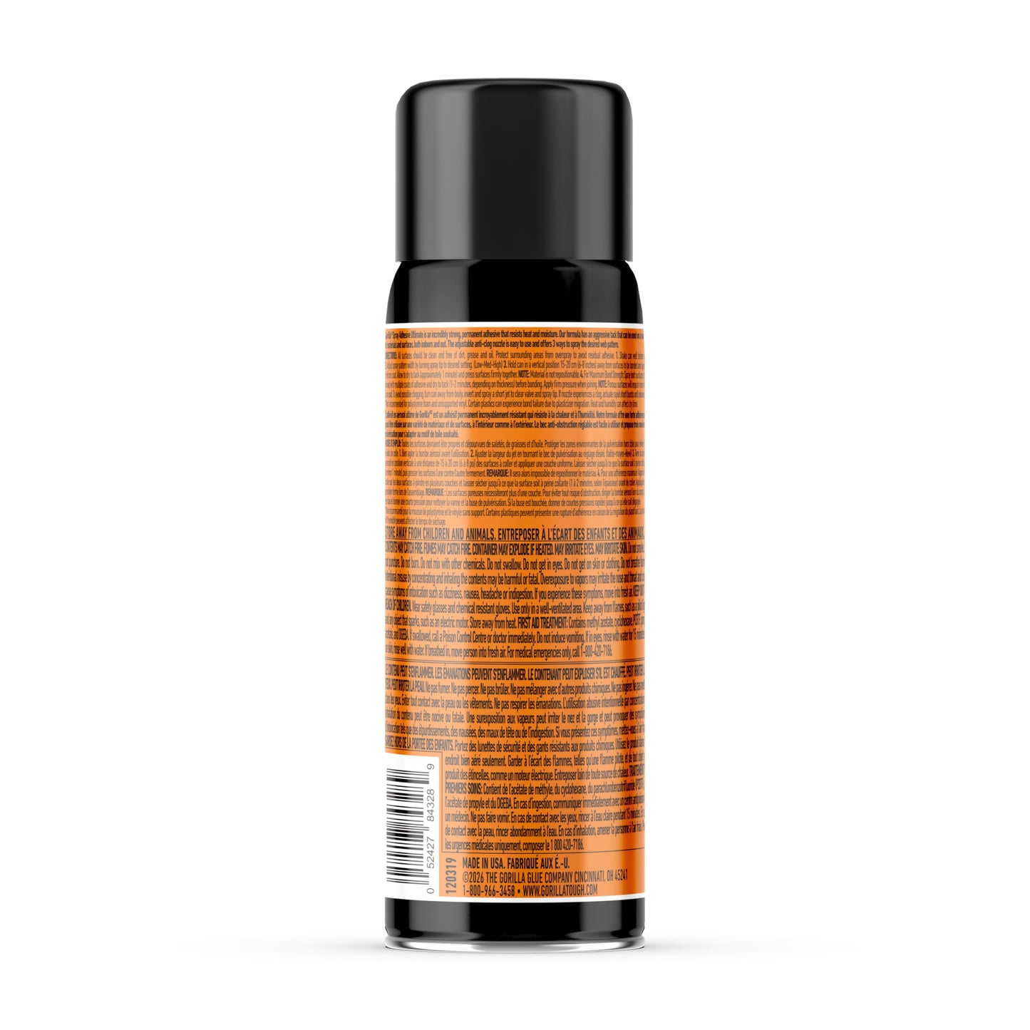 Gorilla Ultimate Multi Surface Spray Adhesive, Heavy Duty Bond, 345g ๐ All In One Marketplace Canada