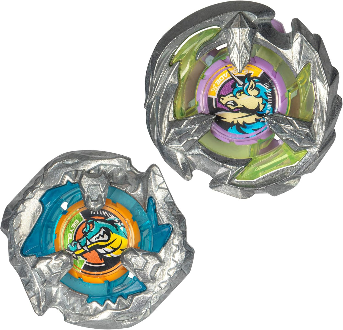 Beyblade X Bite Croc 3-60LF and Sting Unicorn 4-60P Dual Pack Set