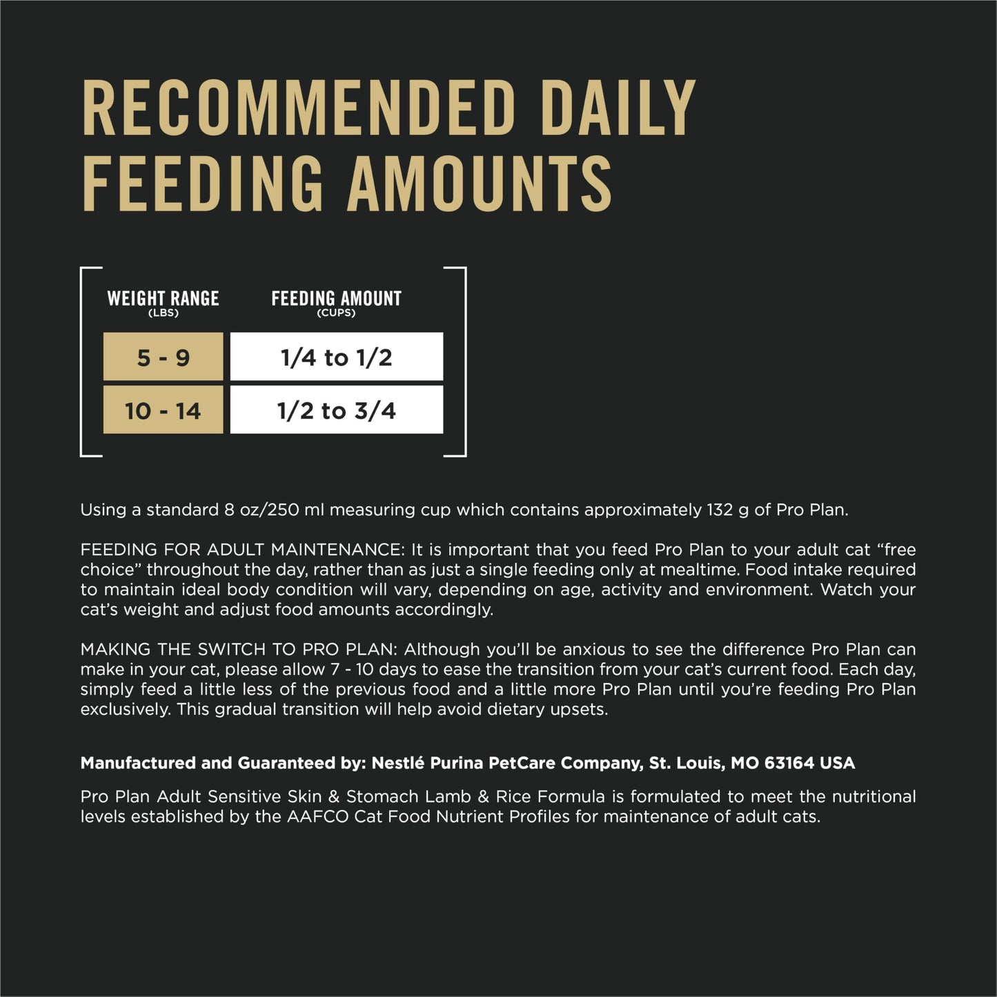 Purina Pro Plan Dry Cat Food Focus, Adult Sensitive Skin/Stomach Lamb and Rice Formula, 16-Pound Bag, Pack of 1 ๐ All In One Marketplace Canada