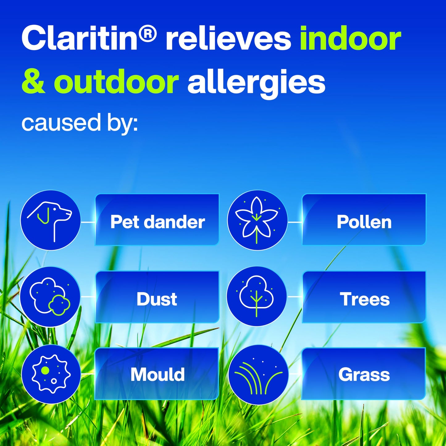 Claritin Allergy Medicine, 24-Hour Non-Drowsy Relief 10 mg, 50 Tablets ๐ All In One Marketplace Canada