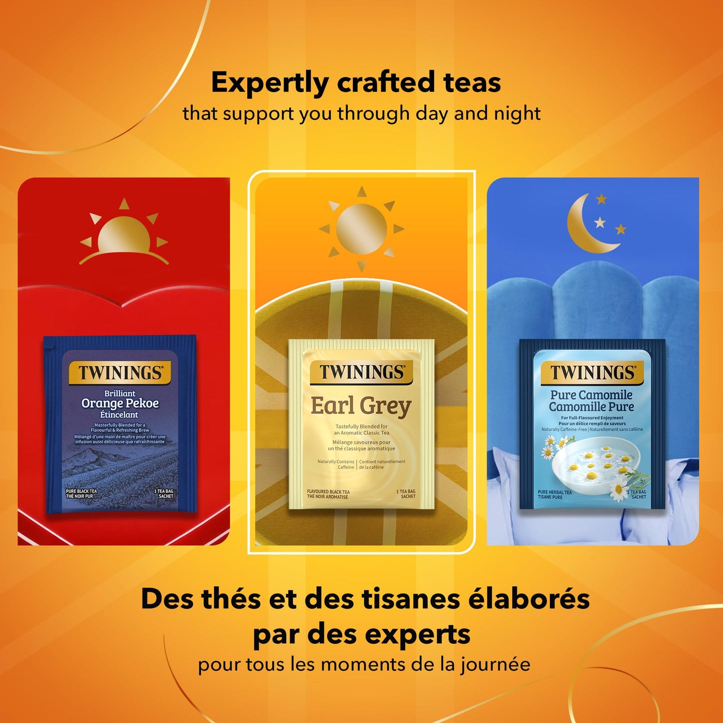 Twinings Herbal Camomile Individually Wrapped Teabags, Naturally Caffeine-Free, Made with 100% Pure Camomile Blossoms, 20 Count (Pack of 6), Enjoy Hot or Iced ๐ All In One Marketplace Canada