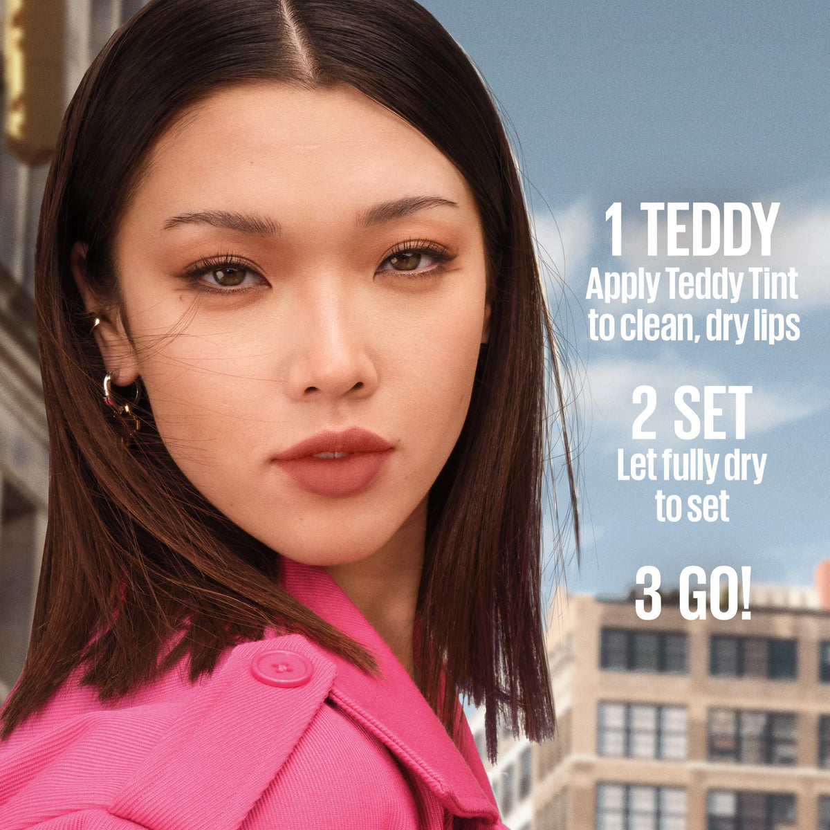 Maybelline Teddy Tint, Lip Stain, Soft Lip Tint, Light Feel, 12Hr Wear, Sheer or Blurred Finish, Skinny Dip 🍁 All In One Marketplace Canada