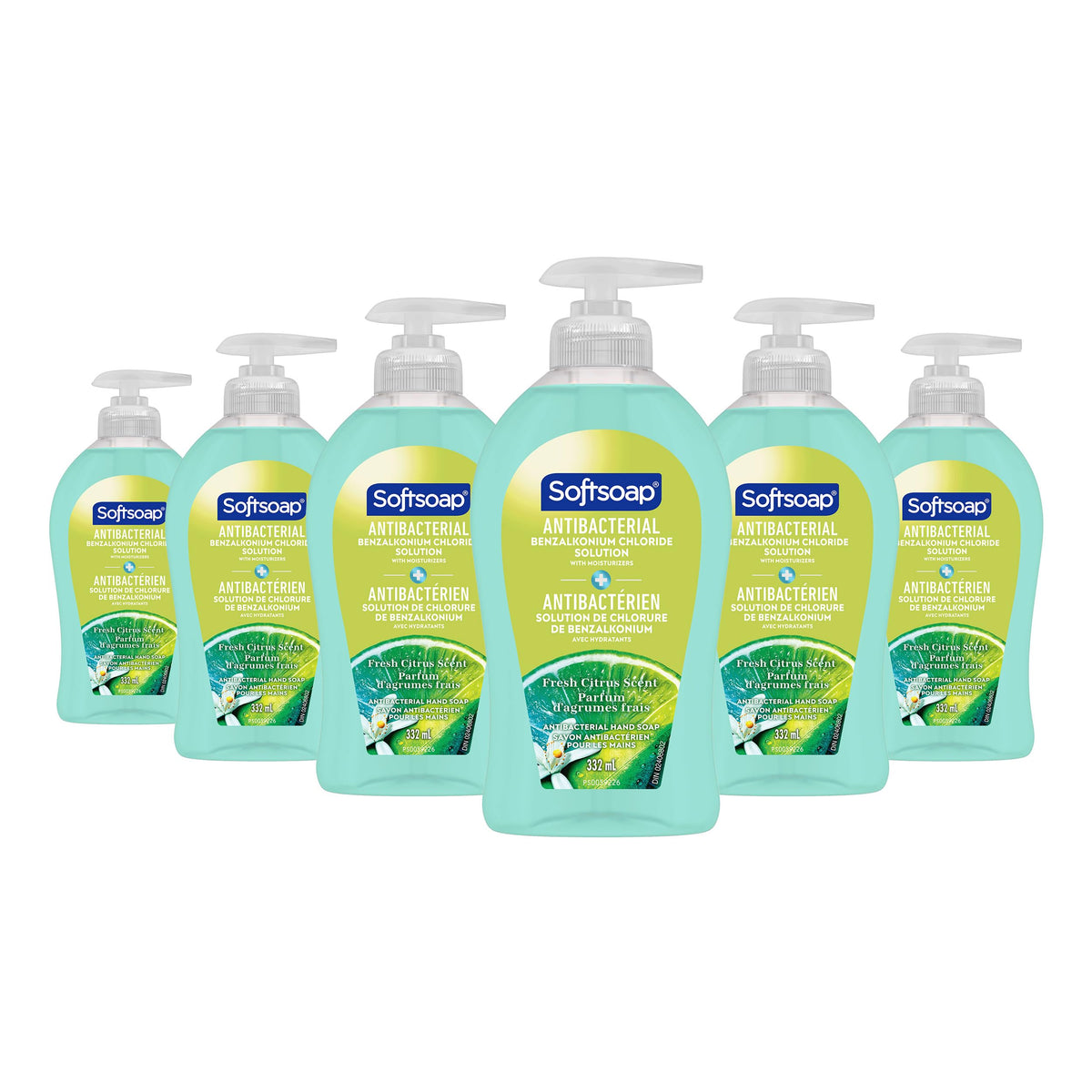 Softsoap Antibacterial Liquid Hand Soap Pump Fresh Citrus 332 Ml, 6 Count ๐ All In One Marketplace Canada