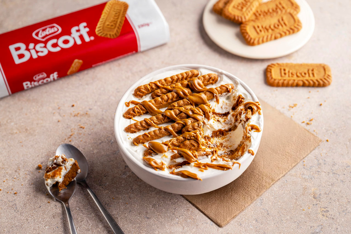 Lotus Biscoff Sweet Spread Topping bottle, Caramelized Cookie Flavour, 1L, Vegan, Nut Free, No Added Colours or Flavours đ All In One Marketplace Canada