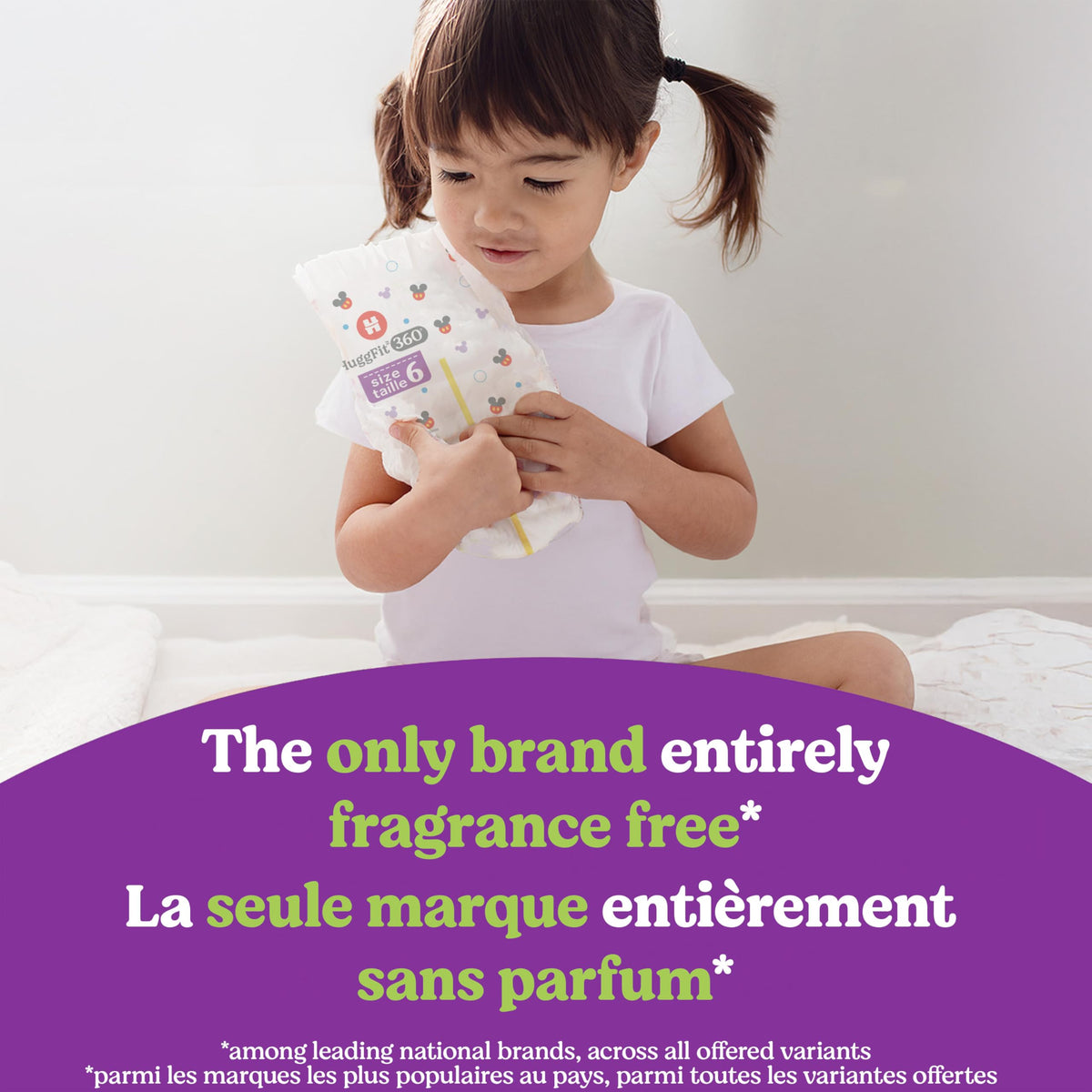 Huggies Size 5 Baby Diapers, Little Movers HuggFit 360° Baby Diapers with 360° Waistband, Size 5 (27+ lbs), 56 Count, Packaging May Vary 🍁 All In One Marketplace Canada
