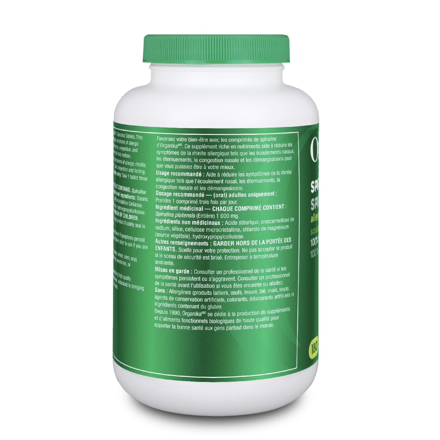 Organika Canadian-Made Milk Thistle 250 Mg Bonus Size 220 count- Liver Protectant From Silymarin Seed- 220vcaps ๐ All In One Marketplace Canada