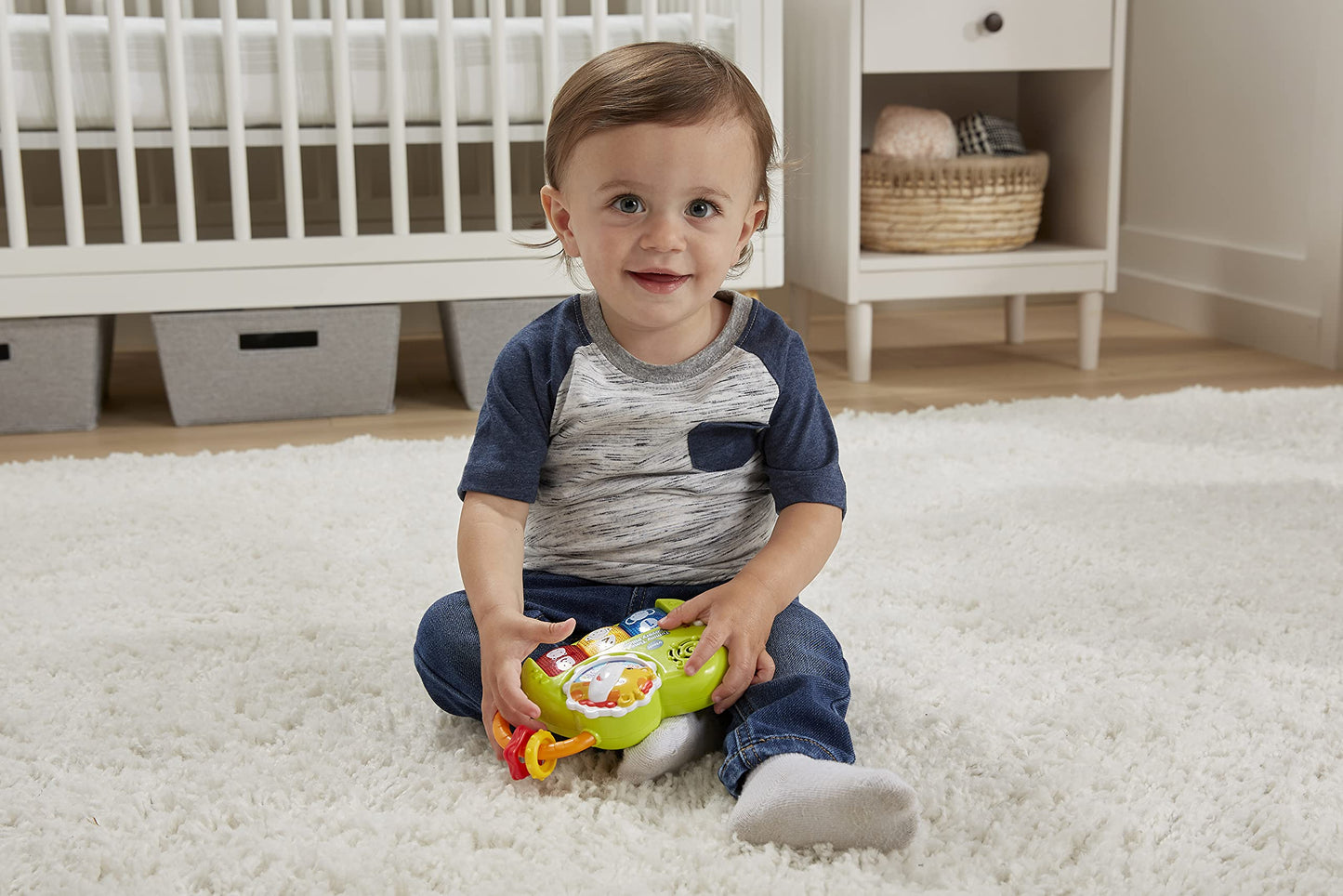 VTech Tummy Time Discovery Pillow - English Version ๐ All In One Marketplace Canada