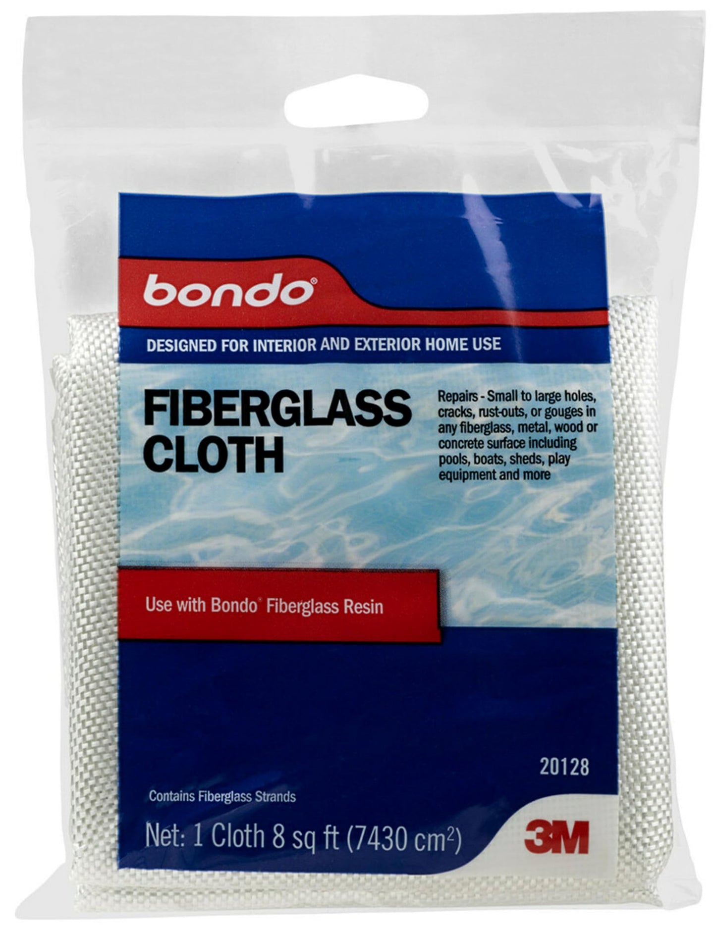 3M Bondo Fiberglass Resin Repair Kit, 0.45 Pint, Includes Fiberglass Resin, Liquid Hardener, Spreader, Fiberglass Cloth and Mixing Tray, Repair Holes & Scratches on Automobiles, Boats and More (420) ๐ All In One Marketplace Canada