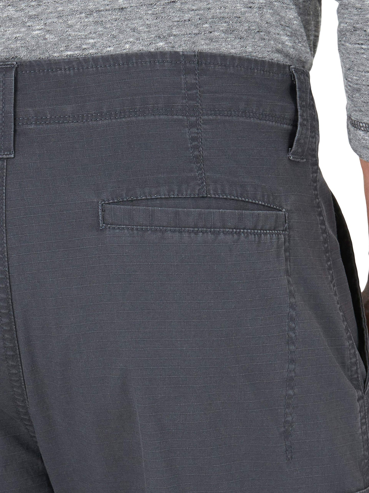 Wrangler Authentics Men's Classic Cargo Stretch Short, Anthracite, 34 ๐ All In One Marketplace Canada