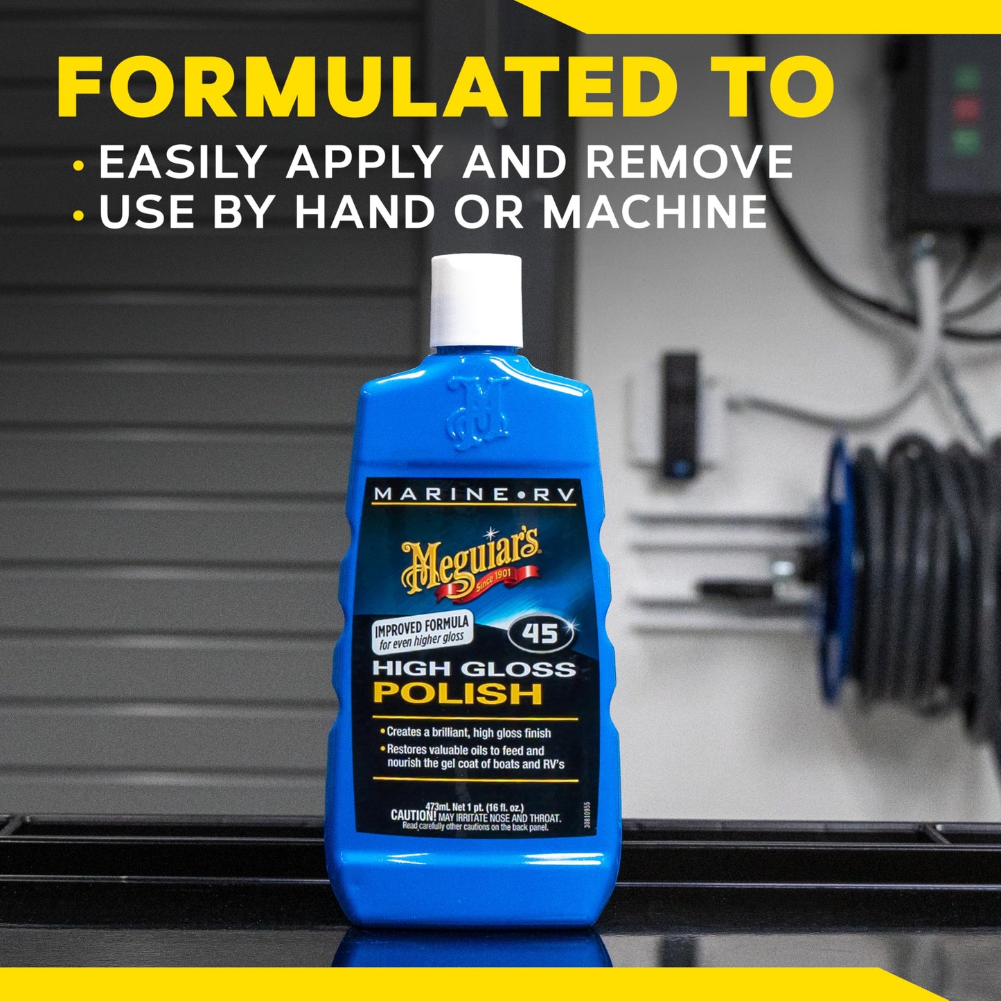 Meguiar's M4516 Marine/RV Polish & Gloss Enhancer -16 Oz Bottle ๐ All In One Marketplace Canada