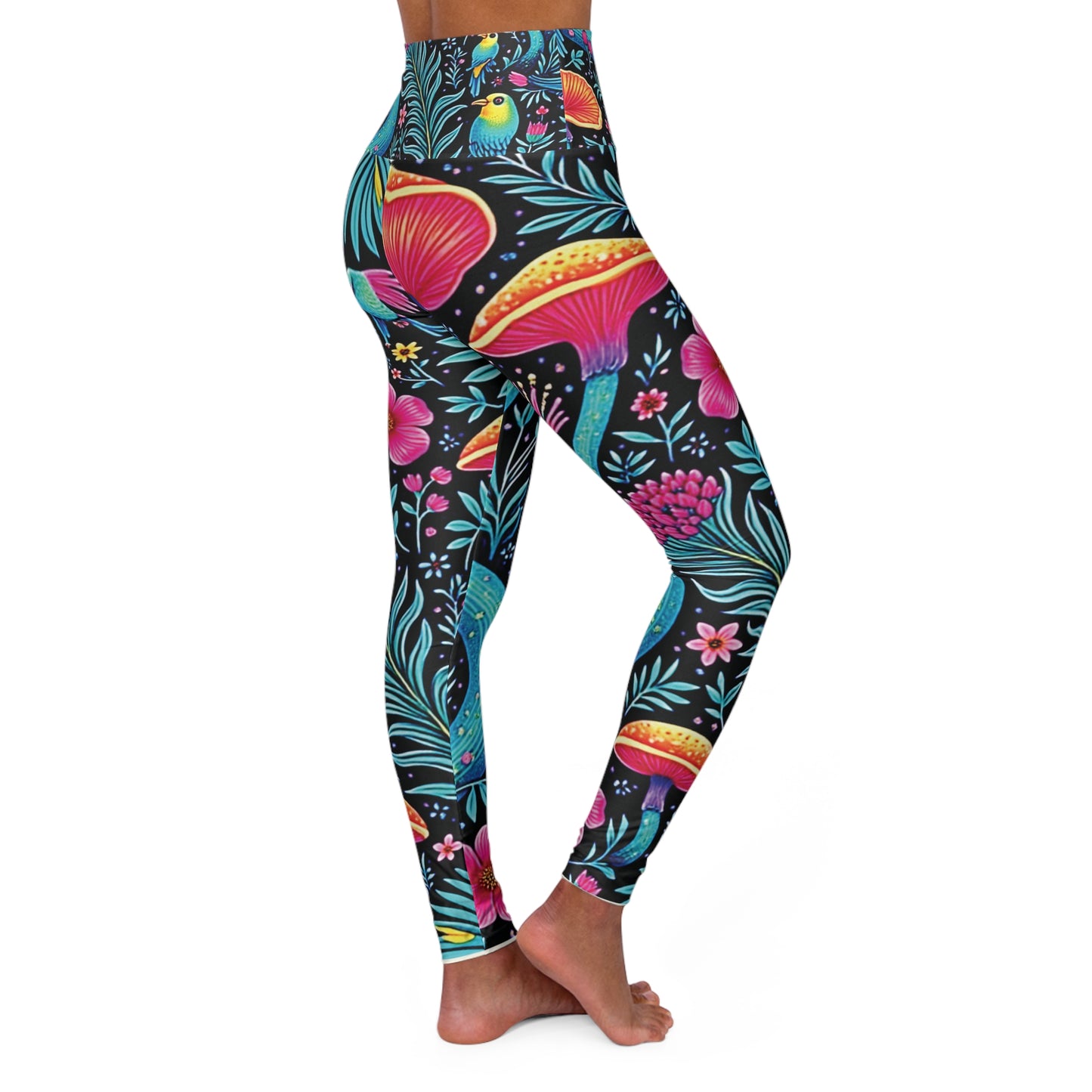 Floral Fiesta High-Waist Yoga Leggings