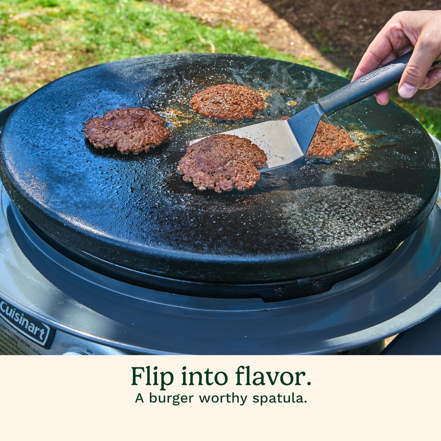 Cuisinart Smash Burger Kit with Cast Iron Burger Press, Spatula, Seasoning Shaker and Patty Papers (CSBK-400C) ๐ All In One Marketplace Canada