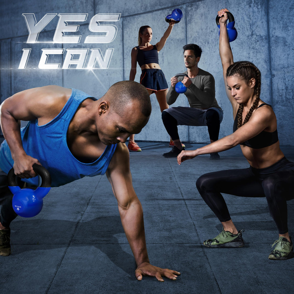 Yes4All Vinyl Coated Kettlebell Weights Set โ Great for Full Body Workout and Strength Training โ Vinyl Kettlebell 15 lbs ๐ All In One Marketplace Canada
