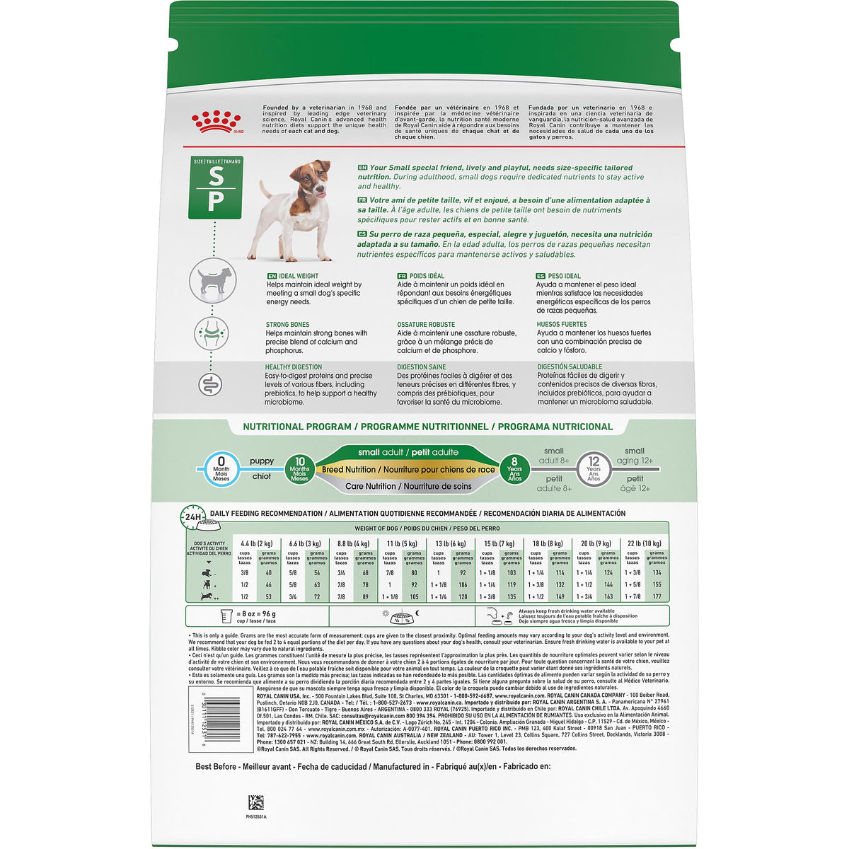 Royal Canin Small Breed Adult Dry Dog Food, 4.4 lb Bag ๐ All In One Marketplace Canada
