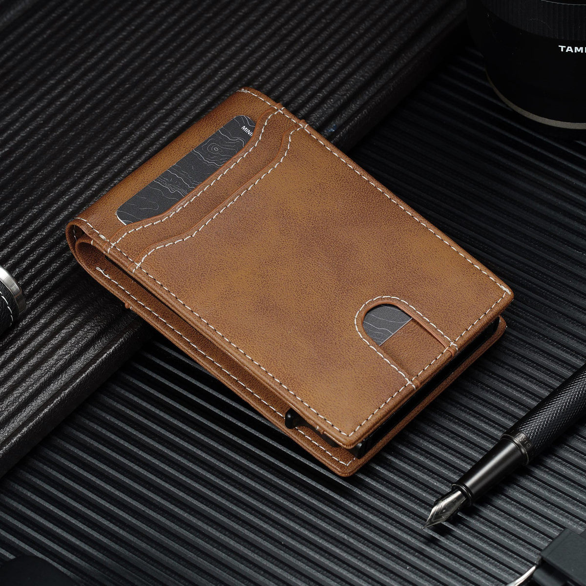 furid RFID Wallet for Men Minimalist: Slim Pop Up Wallet with ID Window - Smart Card Holder for Men - Gift for Father Husband on Fatherās Day Birthday Anniversary š All In One Marketplace Canada