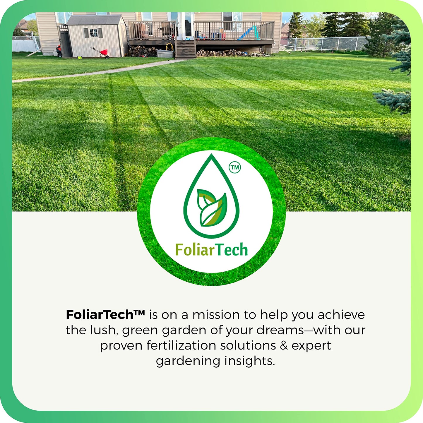 Humic Acid Organic Lawn Fertlizer - Fulvic Humic Mineral Blend for Trees, Shrubs, Ornamentals, Vegetables & Crops - Enhancer & Garden Soil Conditioner by FoliarTech, 4L ๐ All In One Marketplace Canada