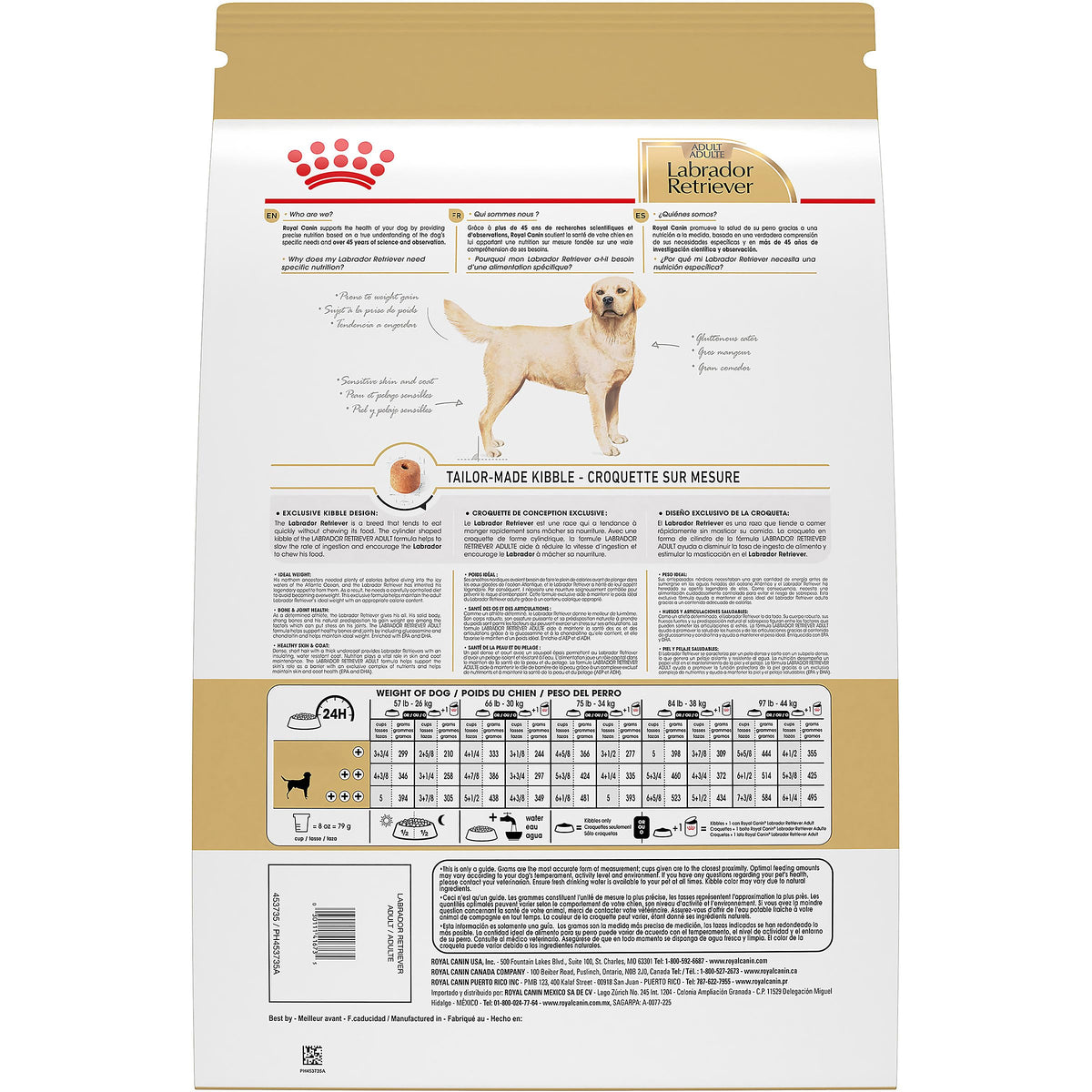 Royal Canin Labrador Retriever Adult Dry Dog Food, 30 lb bag ๐ All In One Marketplace Canada