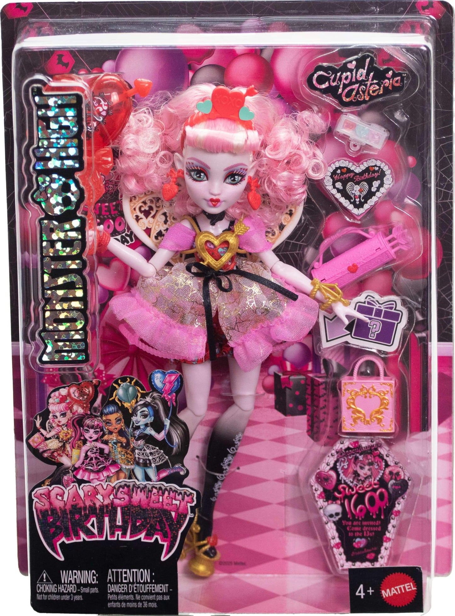 Monster High Scary Sweet Birthday Cupid Asteria Doll ๐ All In One Marketplace Canada