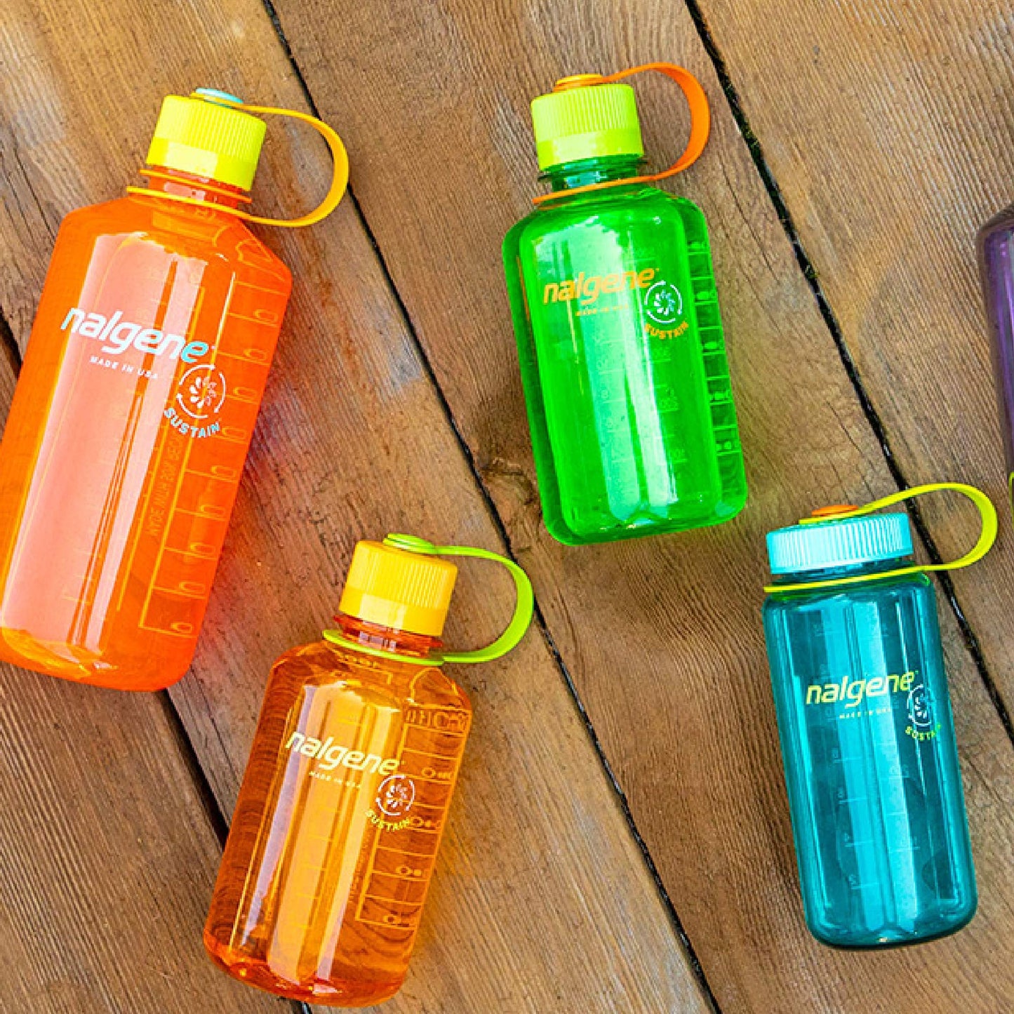 Nalgene Sustain Tritan BPA-Free Water Bottle Made with Material Derived from 50% Plastic Waste, 32 OZ, Narrow Mouth, 1 Count ๐ All In One Marketplace Canada