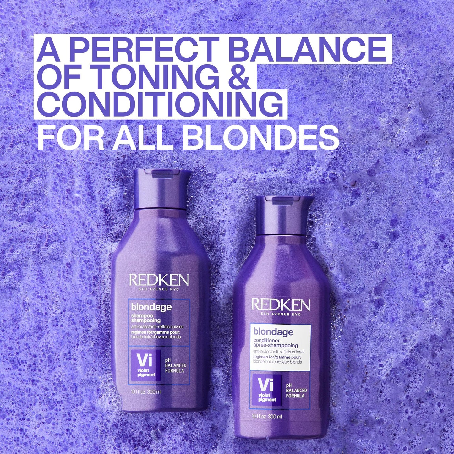 Redken Color Extend Blondage Depositing Purple Conditioner, Hair Toner, Neutralizes Brassy Tones, With Citric Acid ๐ All In One Marketplace Canada