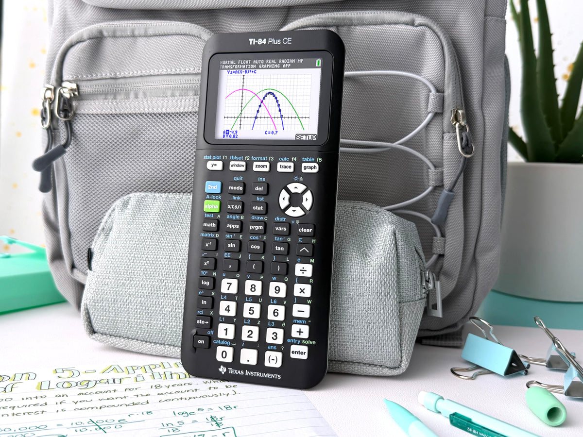 Texas Instruments TI-84 Plus CE Color Graphing Calculator, Black 7.5 Inch ๐ All In One Marketplace Canada
