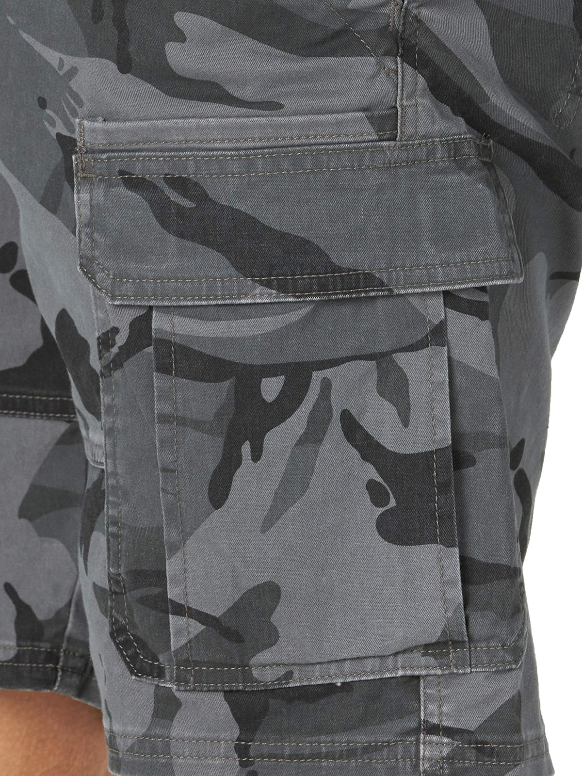 Wrangler Authentics Men's Classic Cargo Stretch Short, Anthracite Camo, 38 ๐ All In One Marketplace Canada