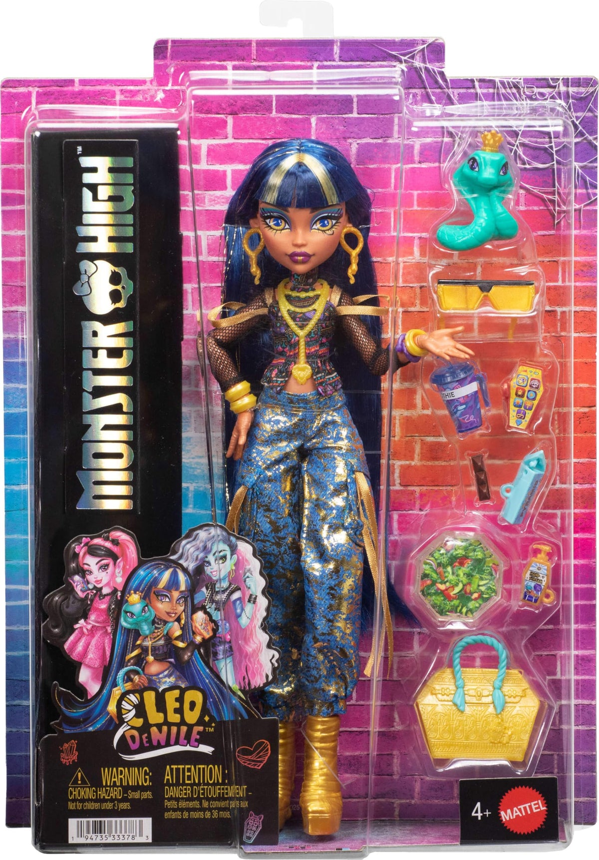 Monster High Cleo De Nile Doll with Pet Cobra ๐ All In One Marketplace Canada