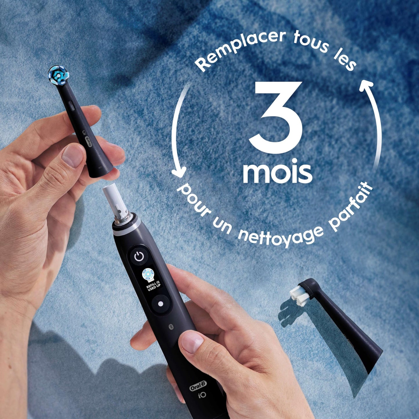 Oral-B iO Series Ultimate Clean Replacement Brush Head for Oral-B iO Series Electric Toothbrushes, Black, 4 count ๐ All In One Marketplace Canada
